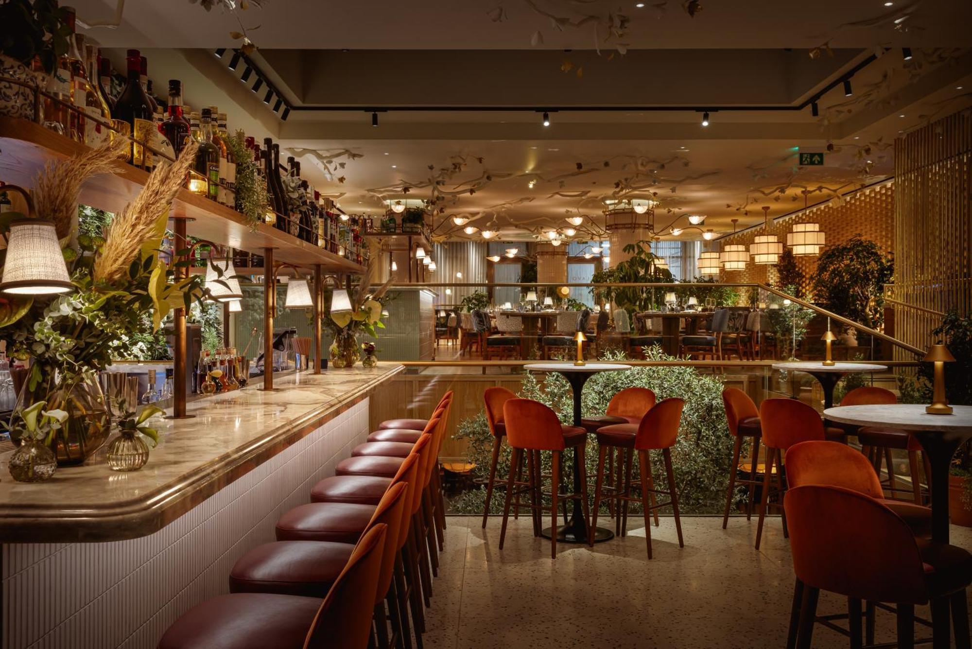 The Botree - Preferred Hotels And Resorts London Exterior foto Interior of the restaurant