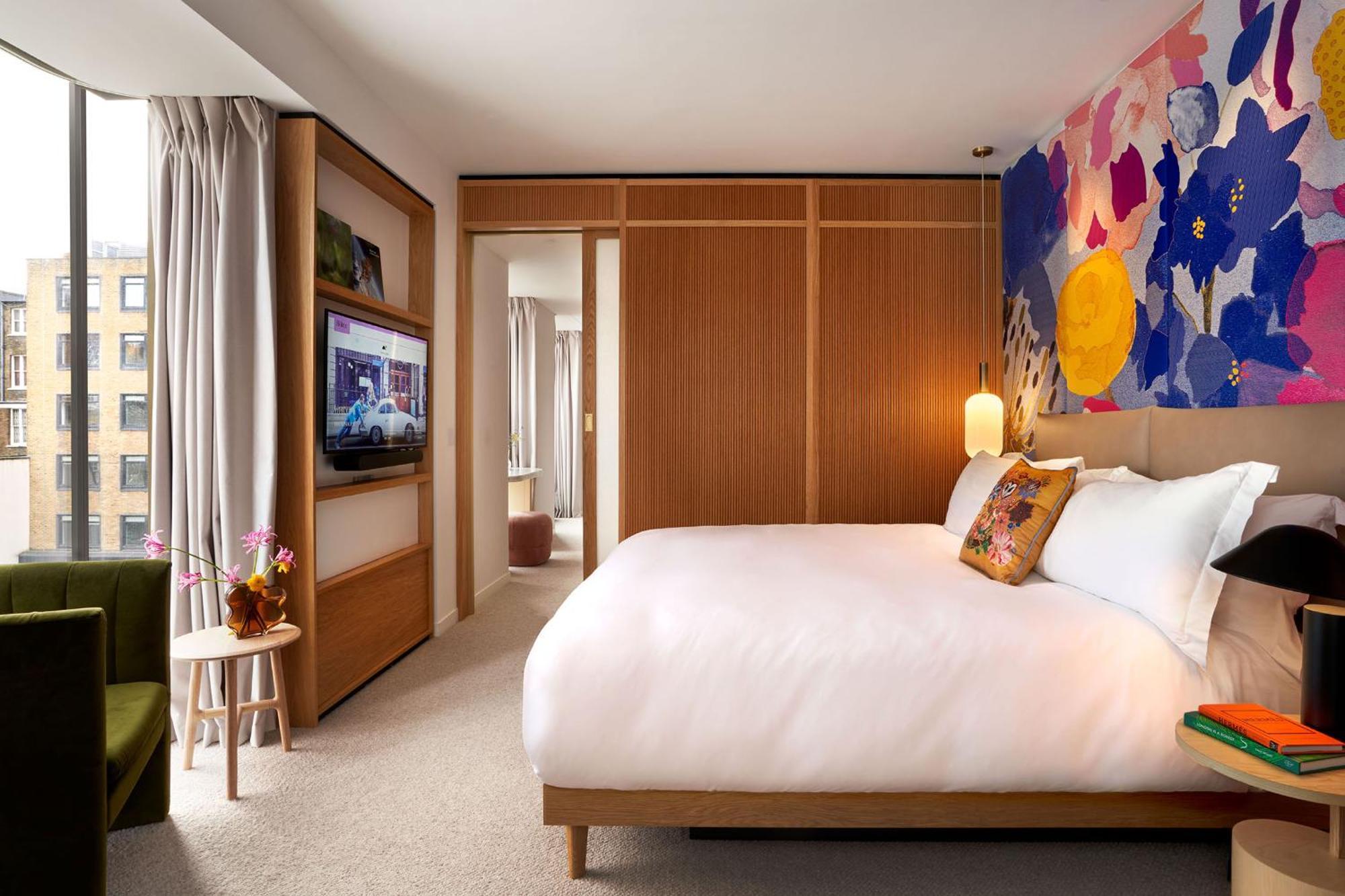 The Botree - Preferred Hotels And Resorts London Exterior foto A bedroom at the Standard London